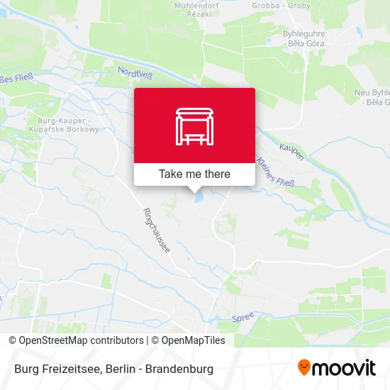 Burg Freizeitsee map