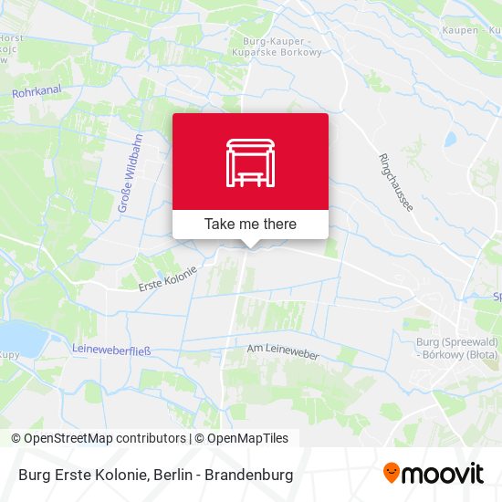 Burg Erste Kolonie map
