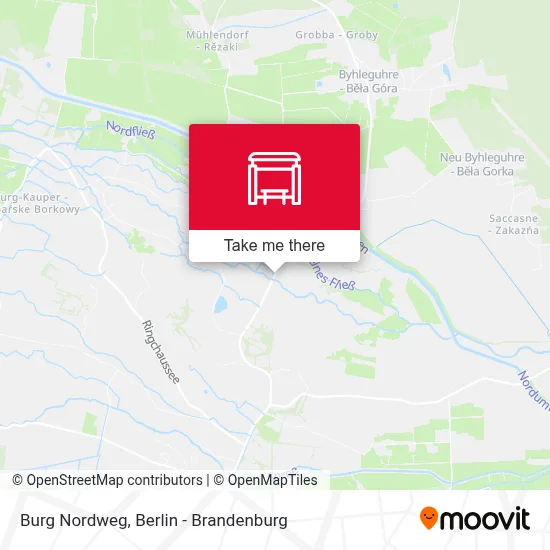 Burg Nordweg map