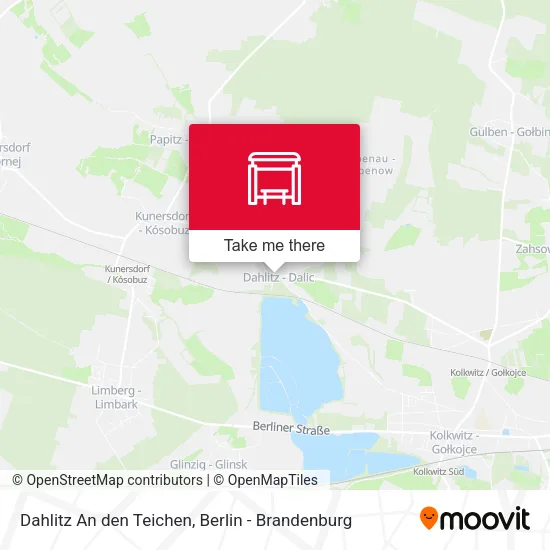 Карта Dahlitz An den Teichen