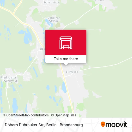 Döbern Dubrauker Str. map