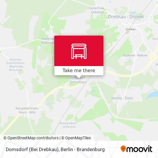 Domsdorf (Bei Drebkau) map