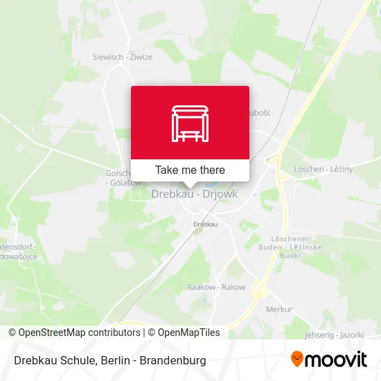 Drebkau Schule map
