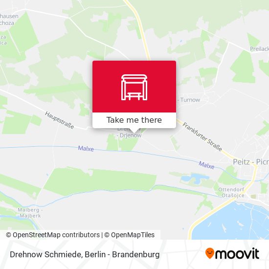 Drehnow Schmiede map
