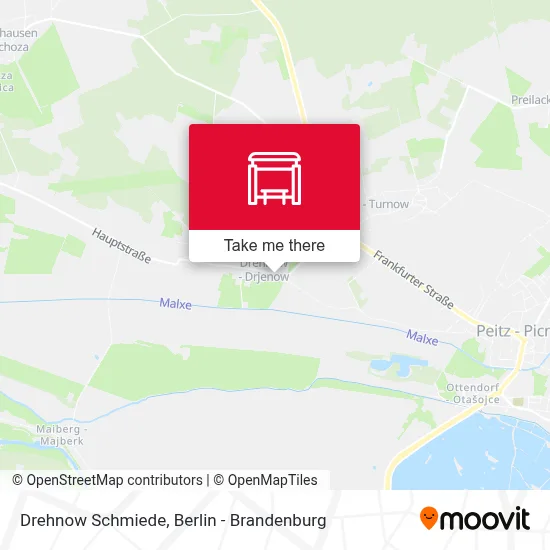 Drehnow Schmiede map