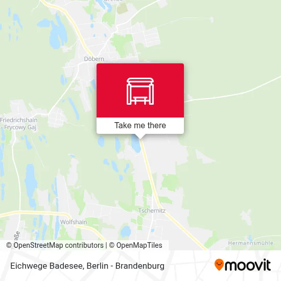Eichwege Badesee map