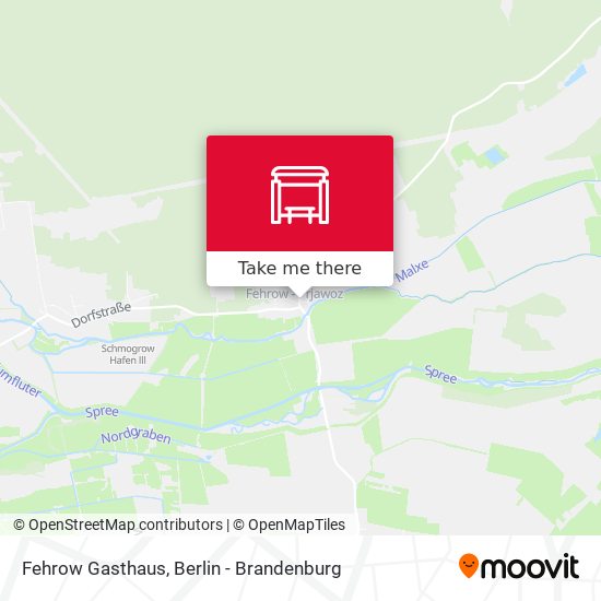 Fehrow Gasthaus map