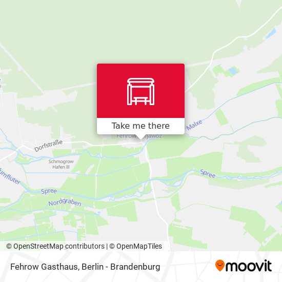 Fehrow Gasthaus map