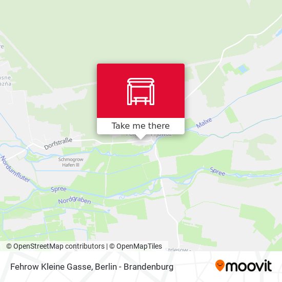 Fehrow Kleine Gasse map