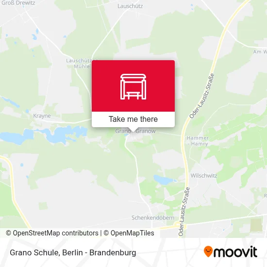 Grano Schule map