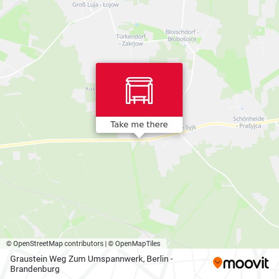 Graustein Weg Zum Umspannwerk map