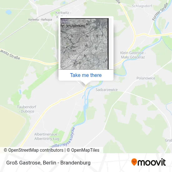 Groß Gastrose map
