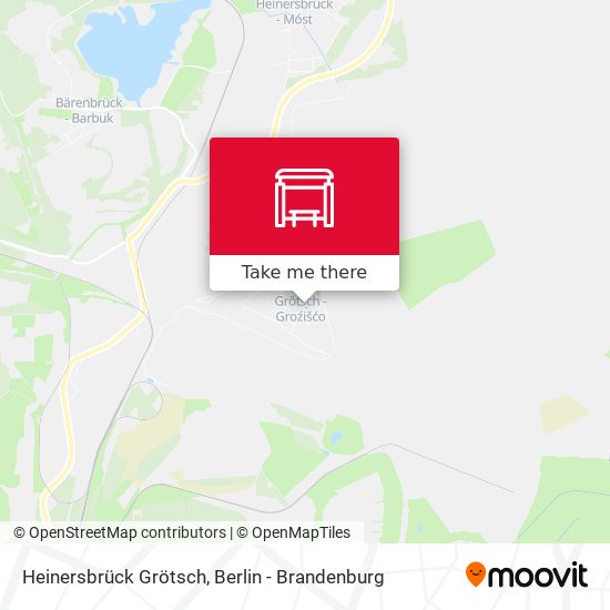 Heinersbrück Grötsch map