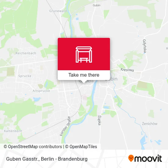 Guben Gasstr. map