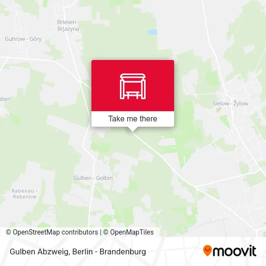 Карта Gulben Abzweig