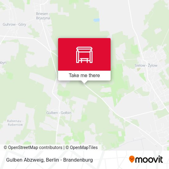 Карта Gulben Abzweig