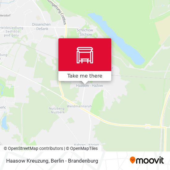 Haasow Kreuzung map