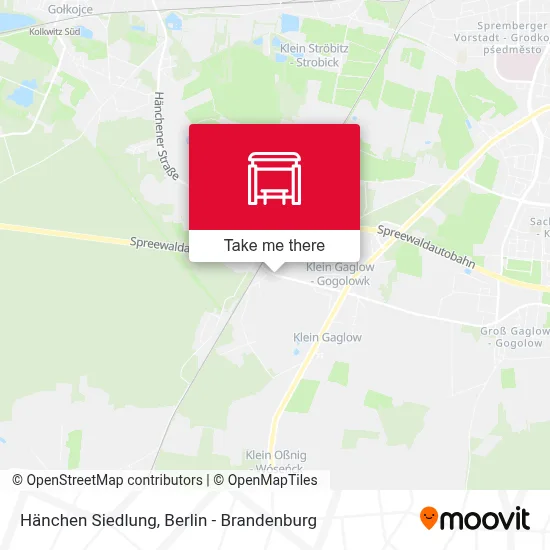 Hänchen Siedlung map