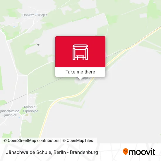 Jänschwalde Schule map