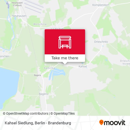 Kahsel Siedlung map