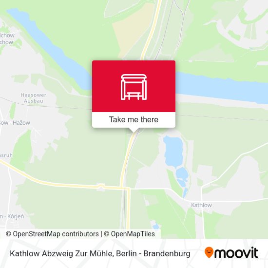 Карта Kathlow Abzweig Zur Mühle