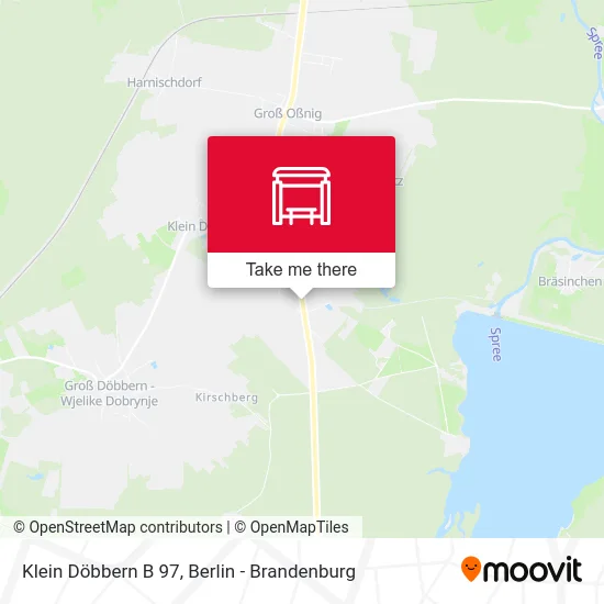 Klein Döbbern B 97 map