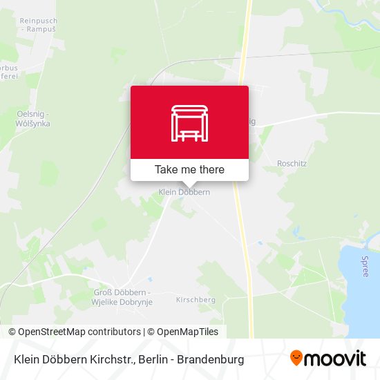 Klein Döbbern Kirchstr. map