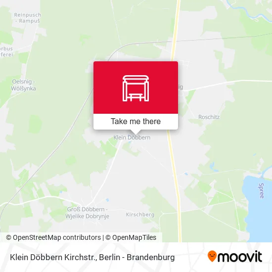 Карта Klein Döbbern Kirchstr.