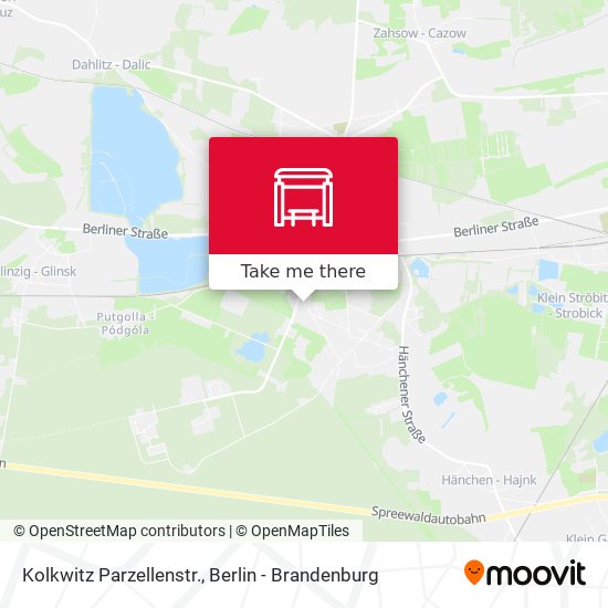 Kolkwitz Parzellenstr. map