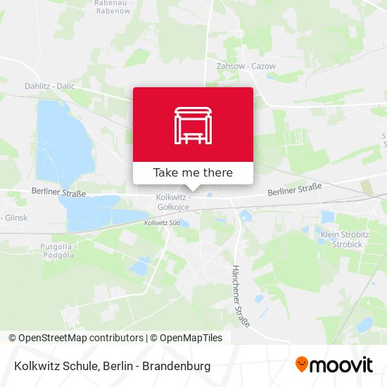 Kolkwitz Schule map