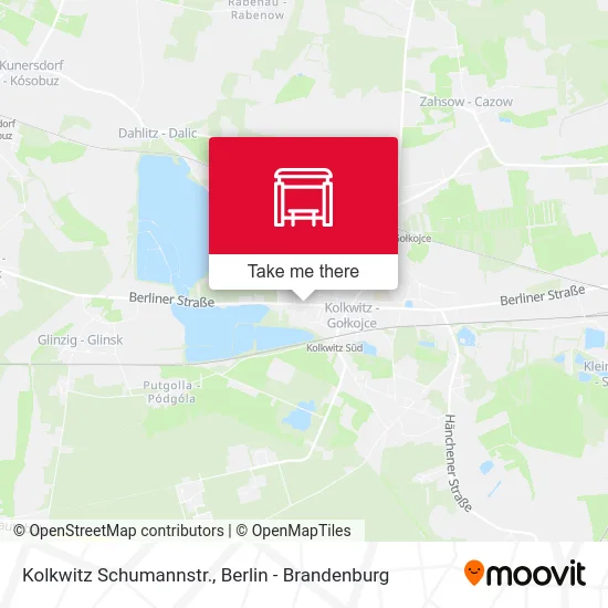 Kolkwitz Schumannstr. map