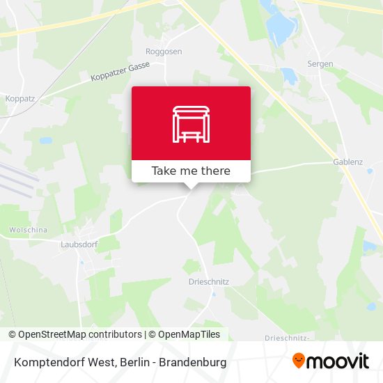 Komptendorf West map