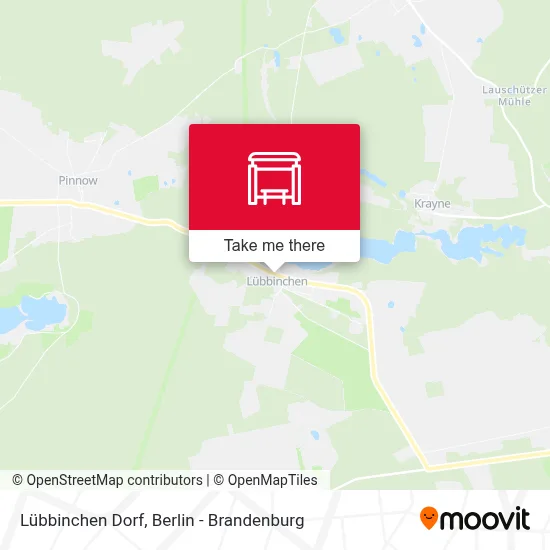 Lübbinchen Dorf map