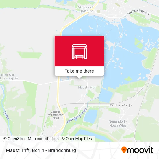 Карта Maust Trift