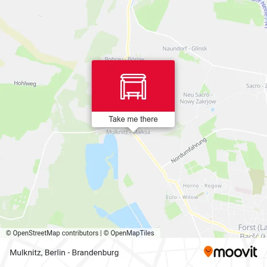 Mulknitz map