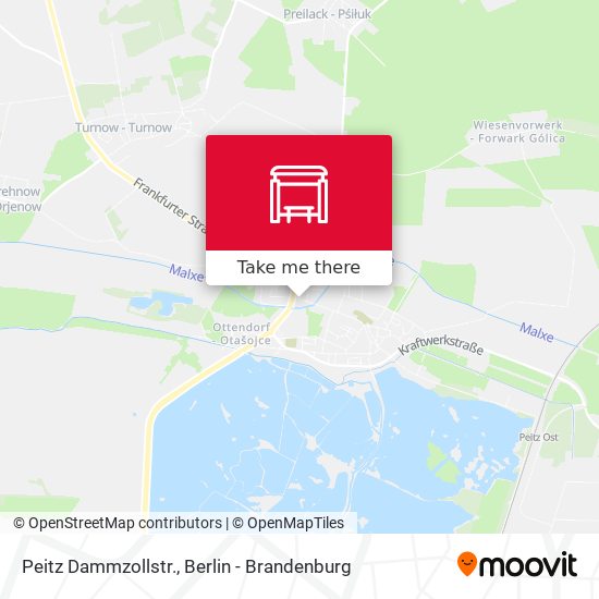 Peitz Dammzollstr. map