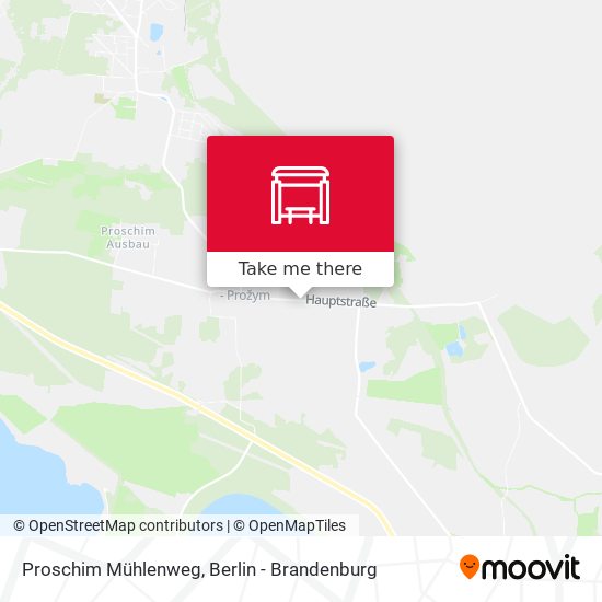 Proschim Mühlenweg map