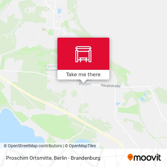 Proschim Ortsmitte map