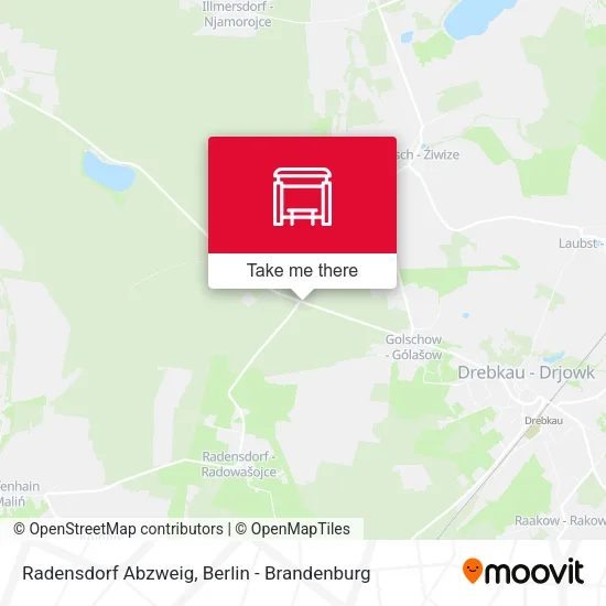 Карта Radensdorf Abzweig