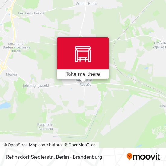 Rehnsdorf Siedlerstr. map