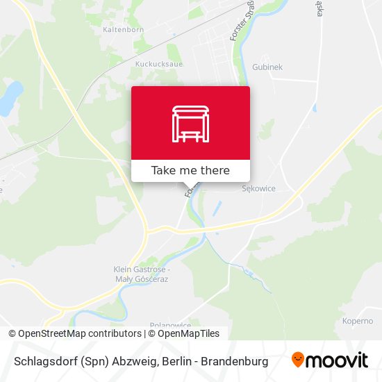 Schlagsdorf (Spn) Abzweig map