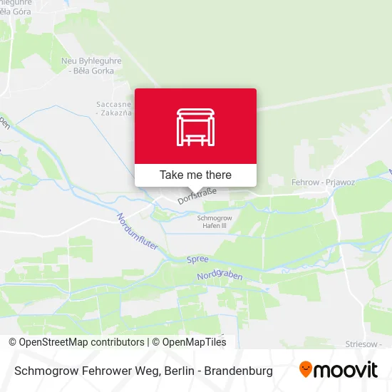 Schmogrow Fehrower Weg map