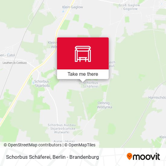 Schorbus Schäferei map