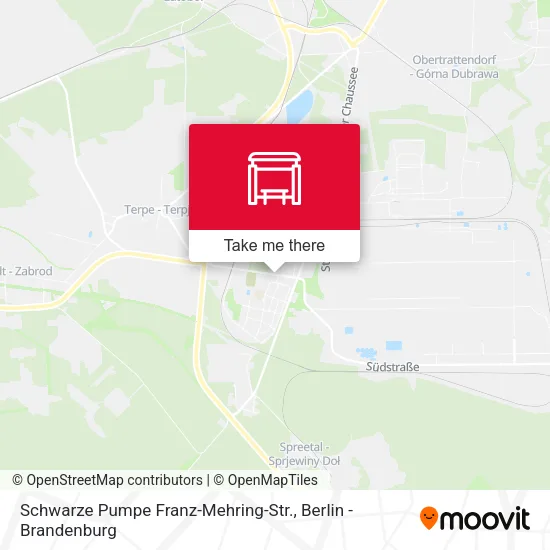 Карта Schwarze Pumpe Franz-Mehring-Str.