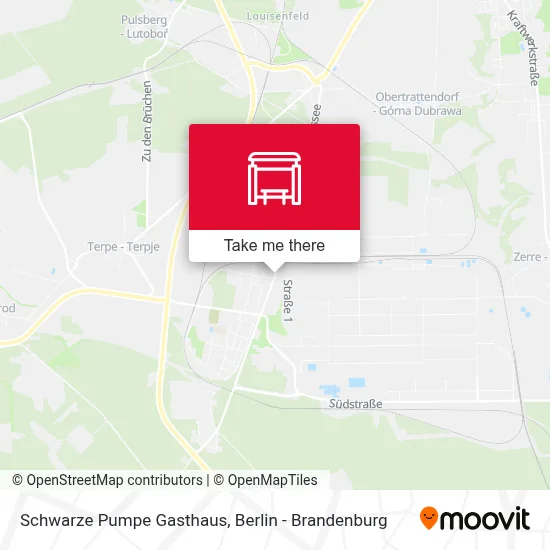 Schwarze Pumpe Gasthaus map