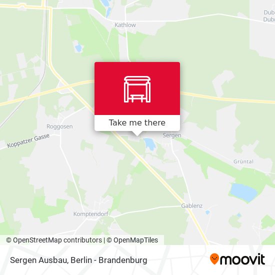 Sergen Ausbau map