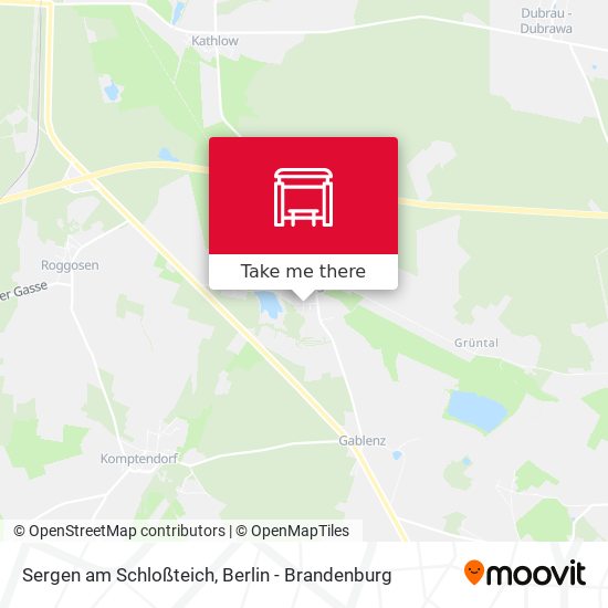Sergen am Schloßteich map
