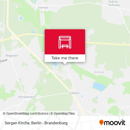 Sergen Kirche map