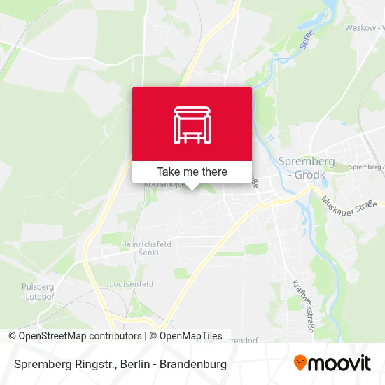 Spremberg Ringstr. map