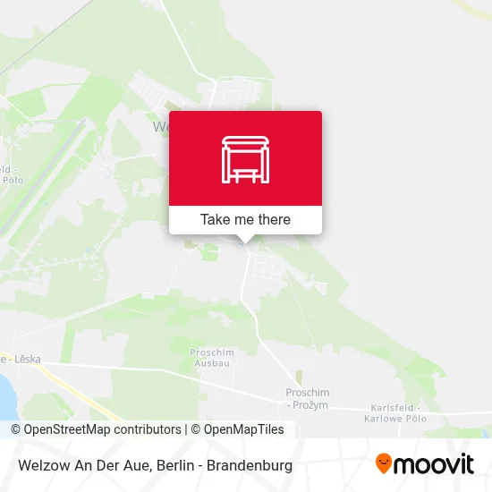 Welzow An Der Aue map
